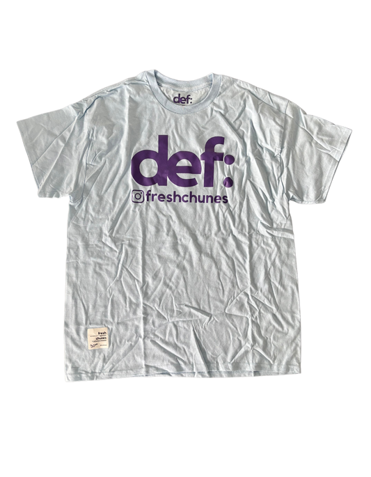 Baby Blue w/purple - Limited run Shirts