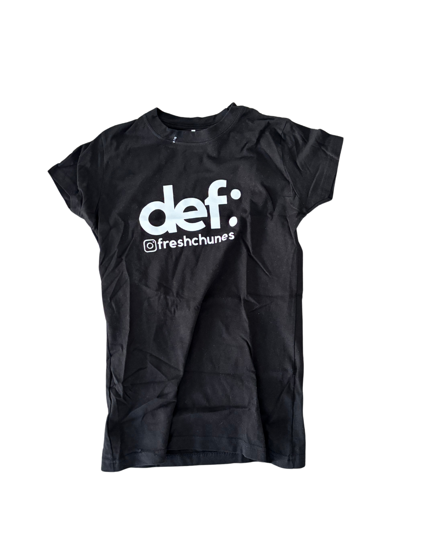 Womans Black and White T-shirt (XS)